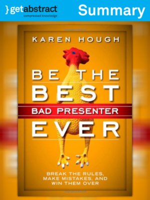 cover image of Be the Best Bad Presenter Ever (Summary)